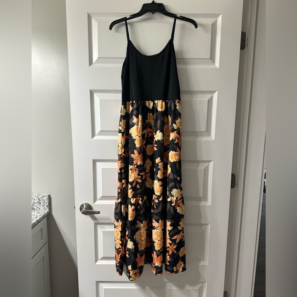 Gorgeous Empire Waist Tank Top Maxi Dress